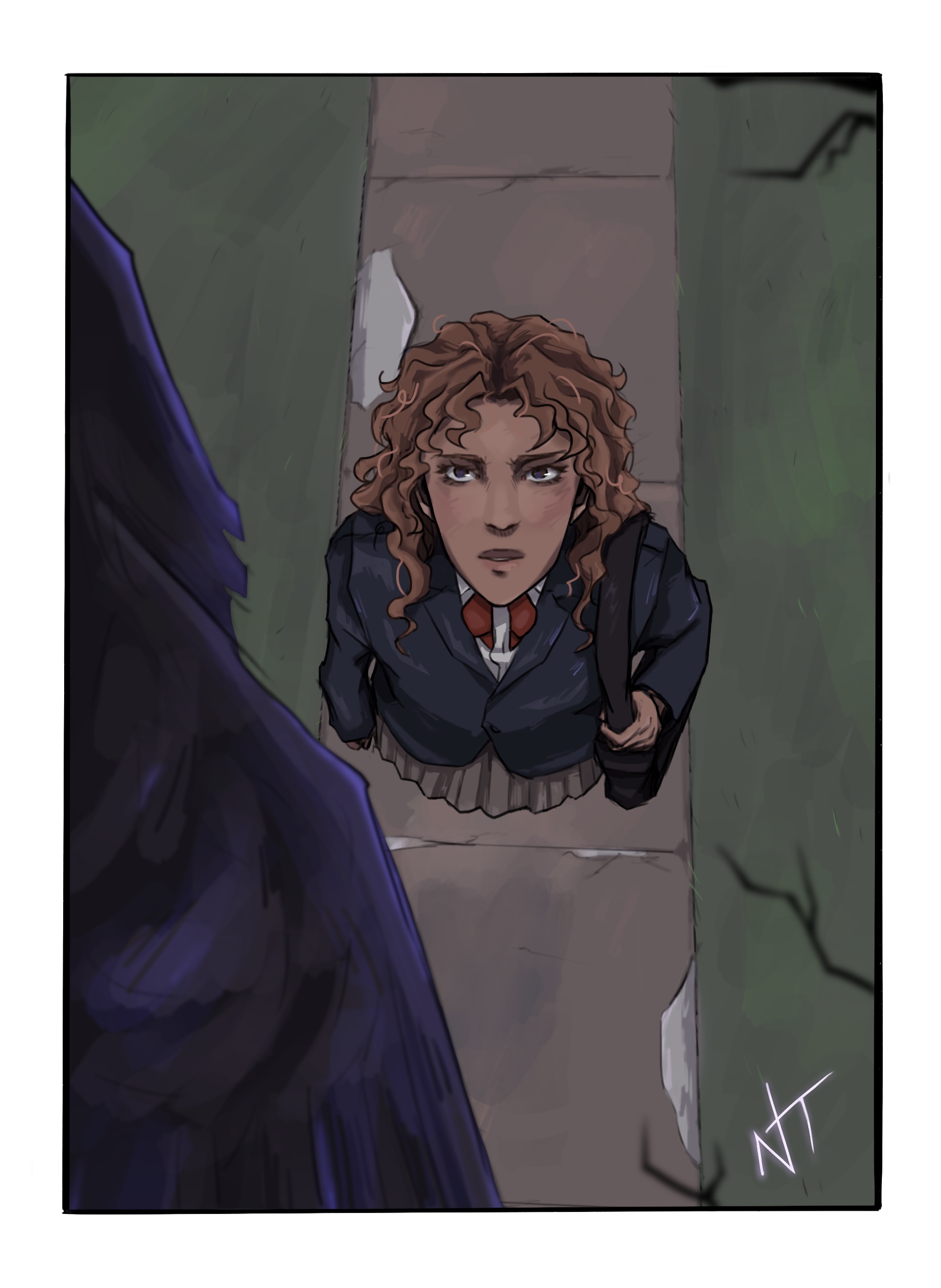 The Crow single-panel comic